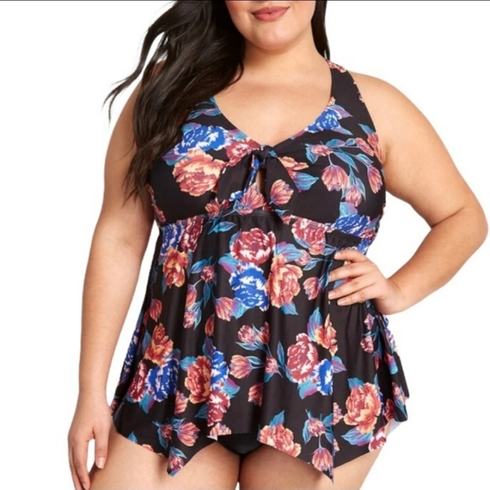 ModCloth Gracie Tankini Top